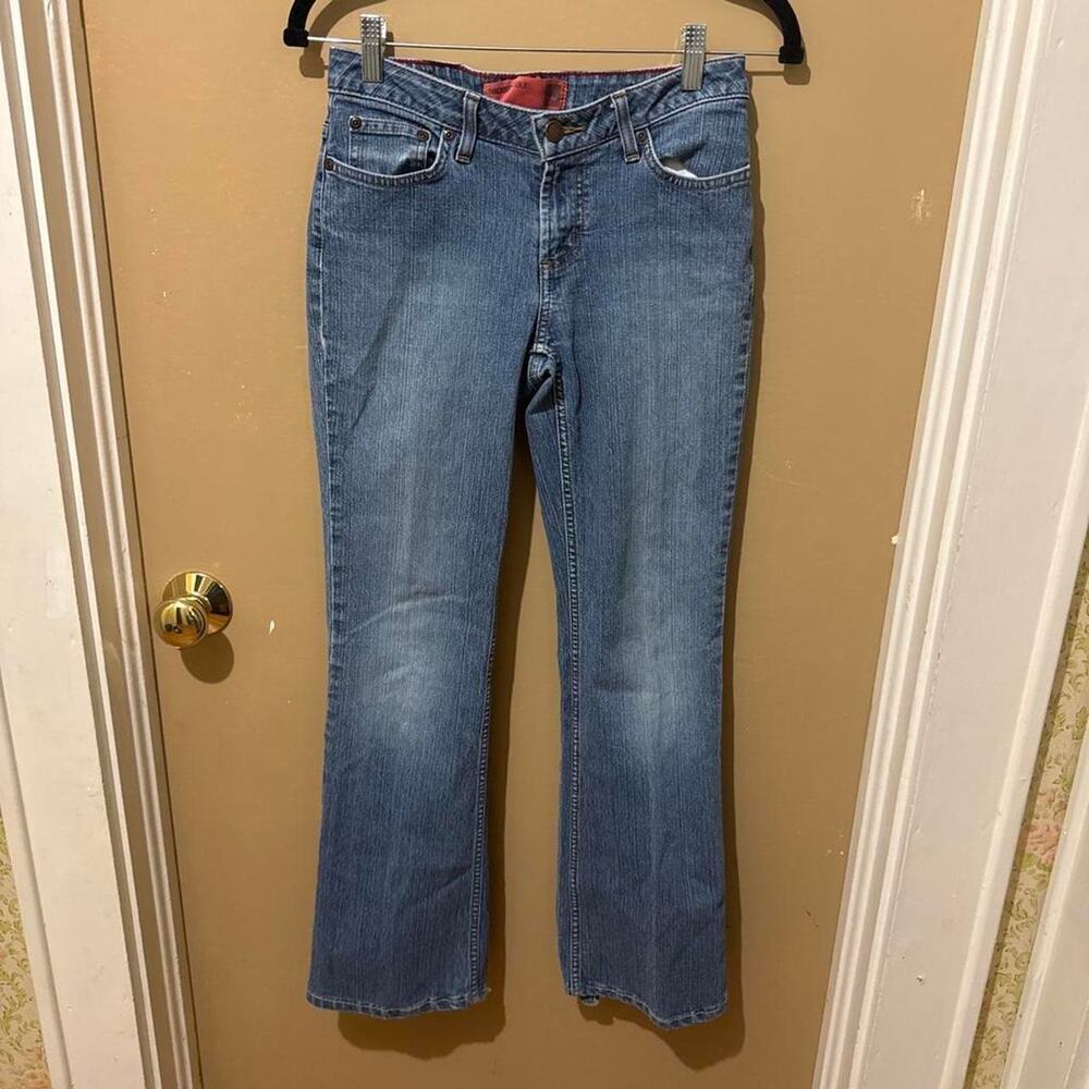 Mossimo Low Rise Frayed jeans